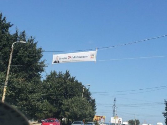 Nicuşor Constantinescu face campanie pentru referendum
